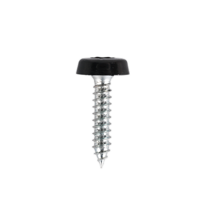 Sealey 4.8 x 24mm Black Numberplate Screw - Pack of 50 PTNP7