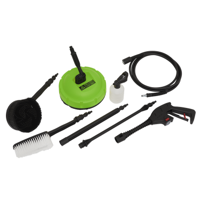 Sealey 110bar Pressure Washer with TSS & Accessory Kit PW1601