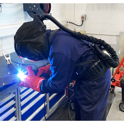 Sealey Auto Darkening Welding Helmet with Powered Air Purifying Respirator (PAPR) PWH615