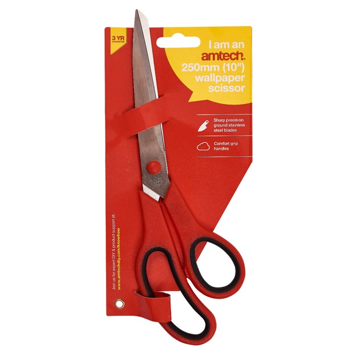 Amtech 250mm (10") Pro wallpaper scissors R0125