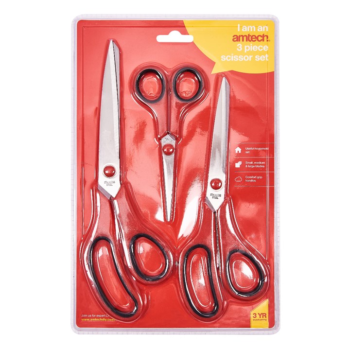 Amtech 3 Piece pro scissors set R0260