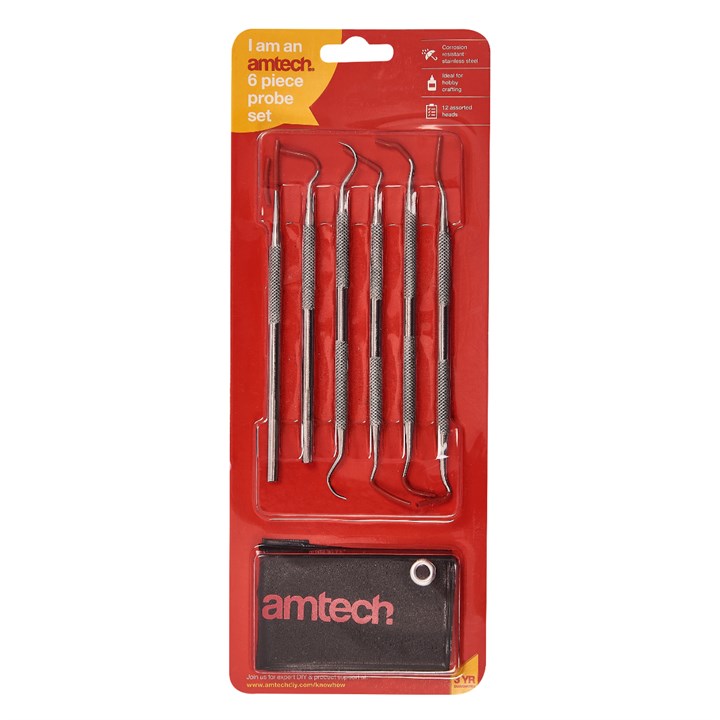 Amtech 6 Piece probe set R0325