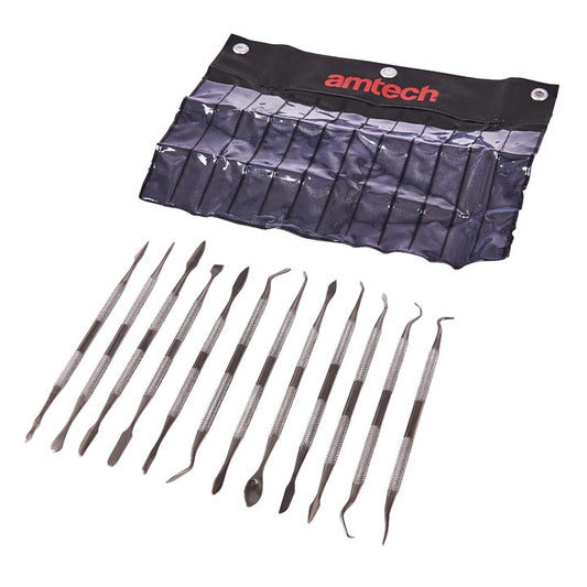 Amtech 12 Piece wax carving set R0330