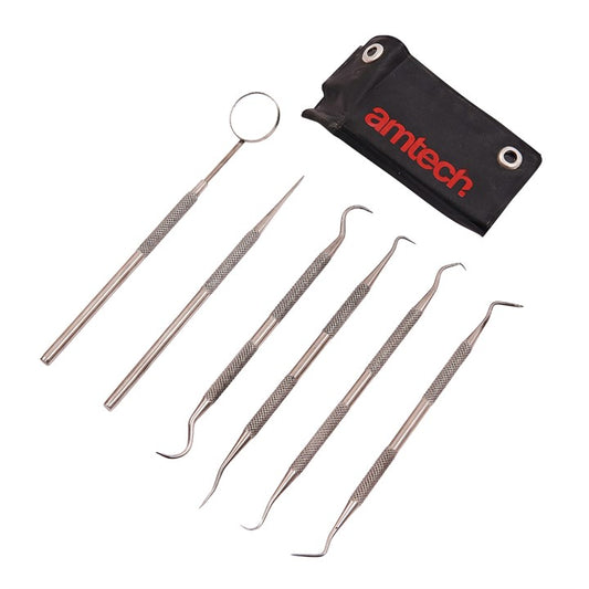 Amtech 6 Piece dental pick set R0350