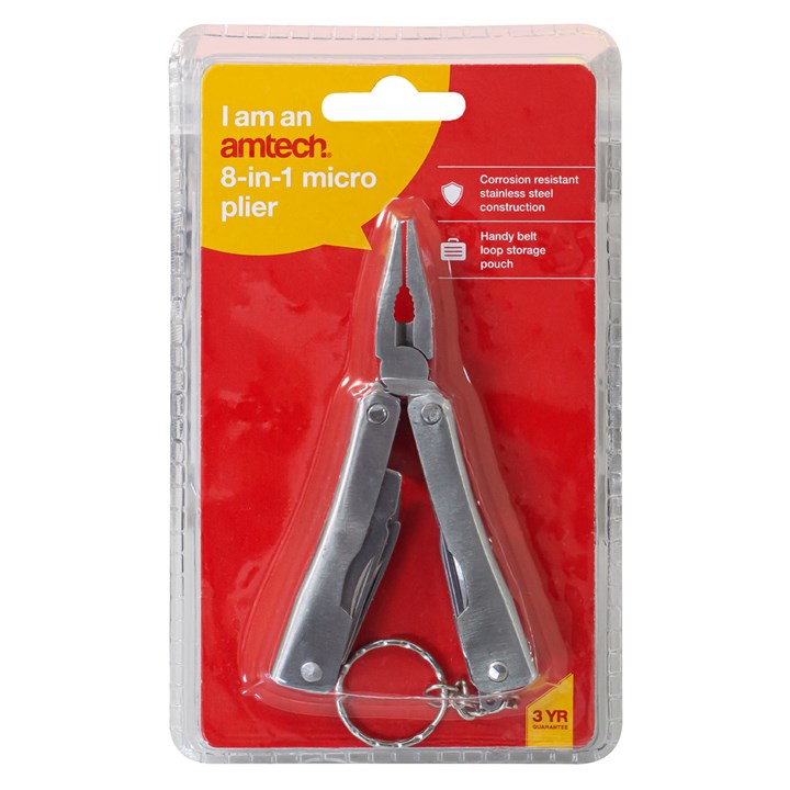 Amtech 8-in-1 Micro plier R2392