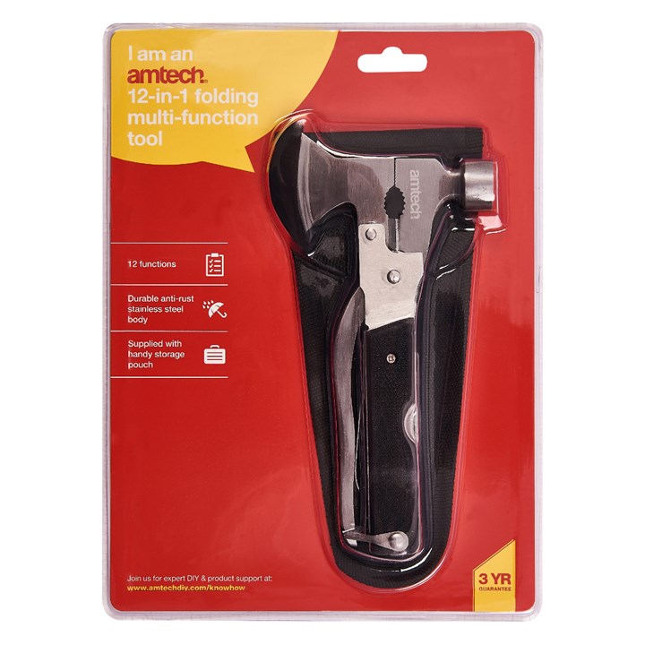Amtech 12-in-1 Axe head multi-function tool R2470