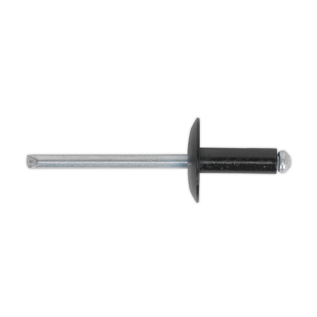 Sealey 3.2 x 10mm Black Aluminium Rivet Large Flange - Pack of 200 RAB3210L