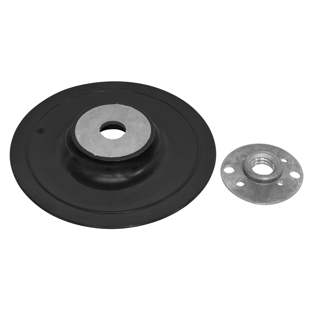 Sealey Ø116mm - M14 x 2mm Rubber Backing Pad RBP116