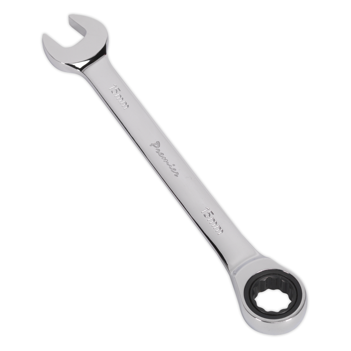 Sealey 15mm Ratchet Combination Spanner RCW15