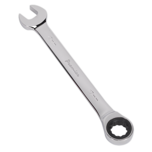 Sealey 17mm Ratchet Combination Spanner RCW17