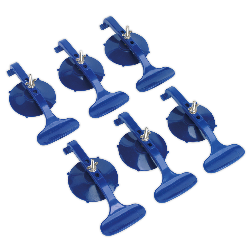 Sealey 6pc Suction Clamp Set RE006