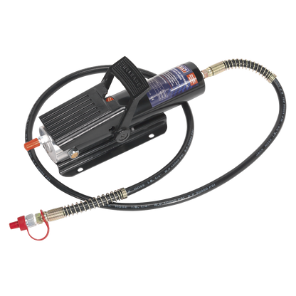 Sealey 10tonne Air Hydraulic Pump with Hose RE83/840/CWH