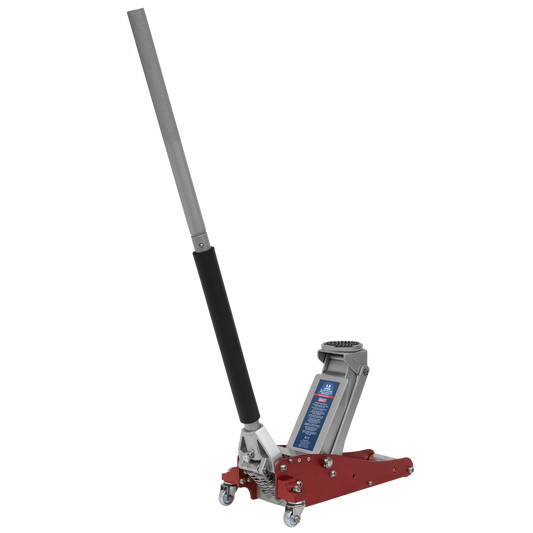 Sealey 1.5tonne Aluminium/Steel Trolley Jack with Rocket Lift RJAS1500