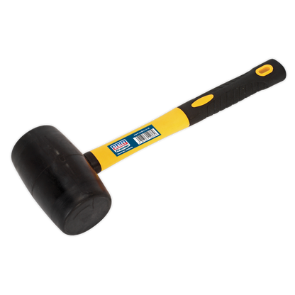 Sealey 1.5lb Rubber Mallet with Fibreglass Shaft RMB150