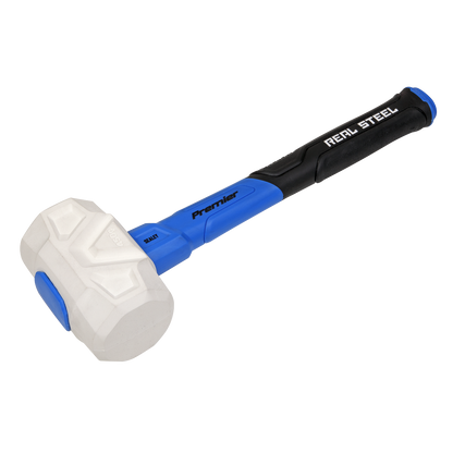 Sealey 16oz Rubber Mallet with Fibreglass Shaft RMG16
