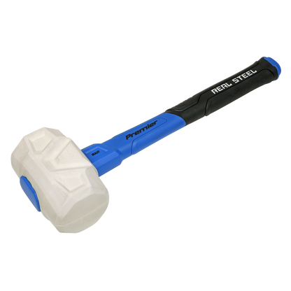 Sealey 24oz Rubber Mallet with Fibreglass Shaft RMG24