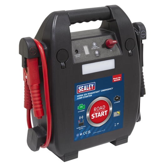 Sealey 1200A 12V RoadStart® Emergency Jump Starter RS102B