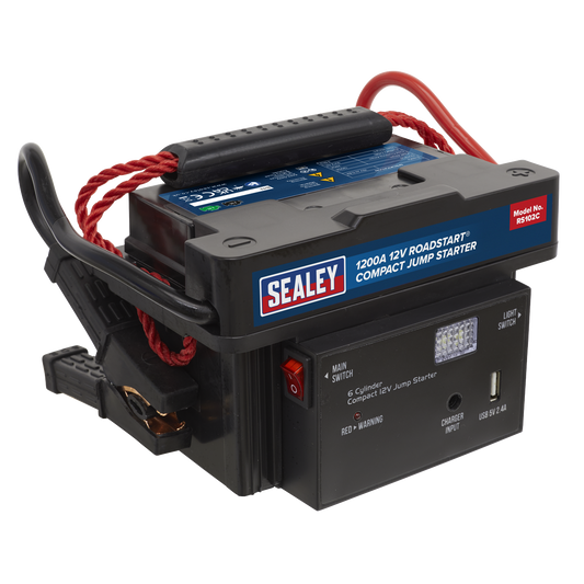 Sealey 1200A 12V RoadStart® Compact Jump Starter RS102C