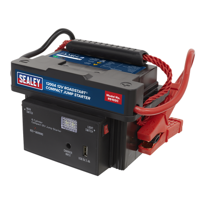 Sealey 1200A 12V RoadStart® Compact Jump Starter RS102C