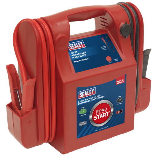Sealey 3200A 12V RoadStart® Emergency Jump Starter RS103