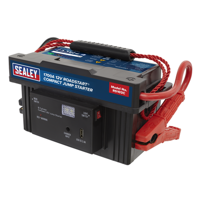 Sealey 1700A 12V RoadStart® Compact Jump Starter RS103C