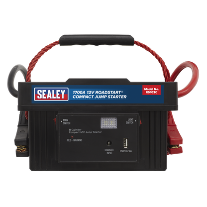 Sealey 1700A 12V RoadStart® Compact Jump Starter RS103C