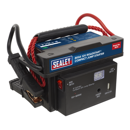 Sealey 800A 12V RoadStart® Compact Jump Starter RS1C