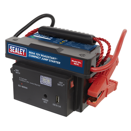 Sealey 800A 12V RoadStart® Compact Jump Starter RS1C