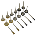 Sealey 18pc Rotary Tool Brush Set RTA18WB