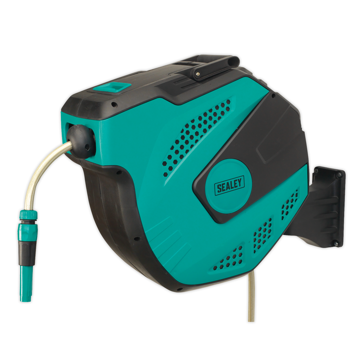 Sealey 30m Auto-Rewind Control Garden Hose Reel RWH30