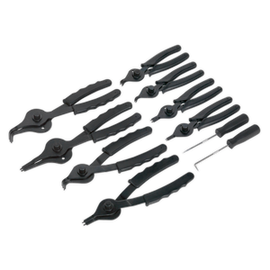 Sealey 10pc Internal/External Circlip Pliers Set S01064