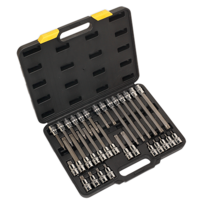 Sealey 32pc 1/2"Sq Drive TRX-Star* Socket Bit Set S01076