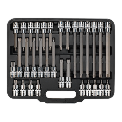 Sealey 32pc 1/2"Sq Drive TRX-Star* Socket Bit Set S01076