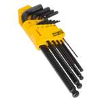 Sealey 9pc Long Ball-End Hex Key Set S01093