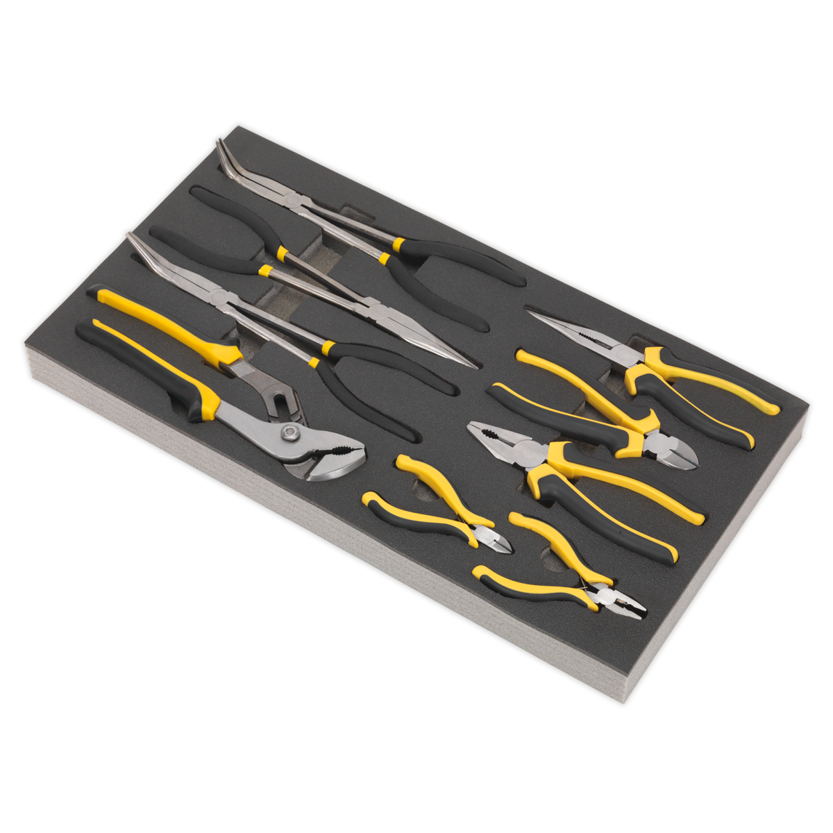 Sealey 9pc Pliers Set with Tool Tray S01129