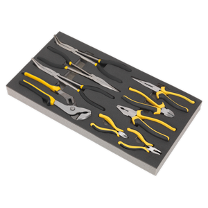 Sealey 9pc Pliers Set with Tool Tray S01129