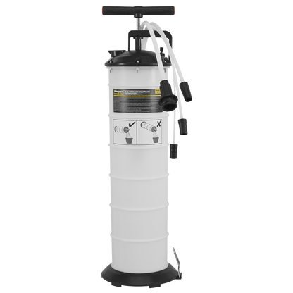 Sealey 6.5L Manual Vacuum Oil & Fluid Extractor S01169