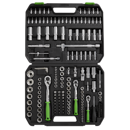 Sealey 171pc 1/4", 3/8" & 1/2"Sq Drive Socket Set S01211