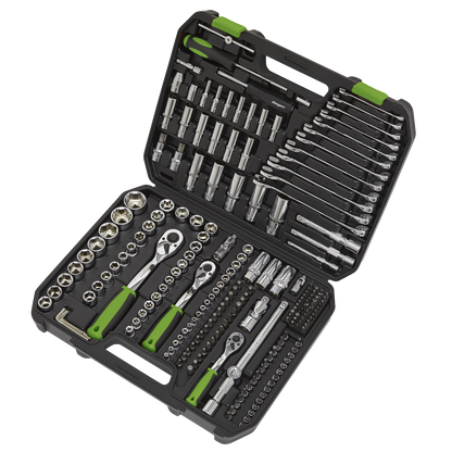 Sealey 219pc 1/4", 3/8" & 1/2"Sq Drive Socket Set S01212