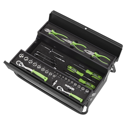 Sealey 70pc Tool Kit with Cantilever Toolbox S01215