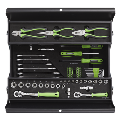 Sealey 70pc Tool Kit with Cantilever Toolbox S01215