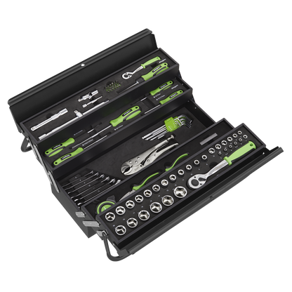 Sealey 86pc Tool Kit with Cantilever Toolbox S01216