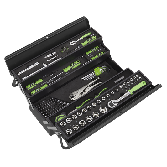 Sealey 86pc Tool Kit with Cantilever Toolbox S01216