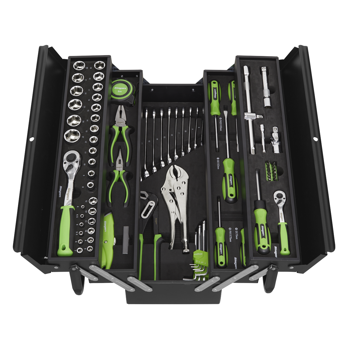 Sealey 86pc Tool Kit with Cantilever Toolbox S01216