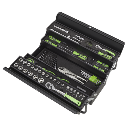 Sealey 86pc Tool Kit with Cantilever Toolbox S01216