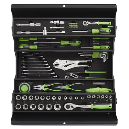 Sealey 86pc Tool Kit with Cantilever Toolbox S01216