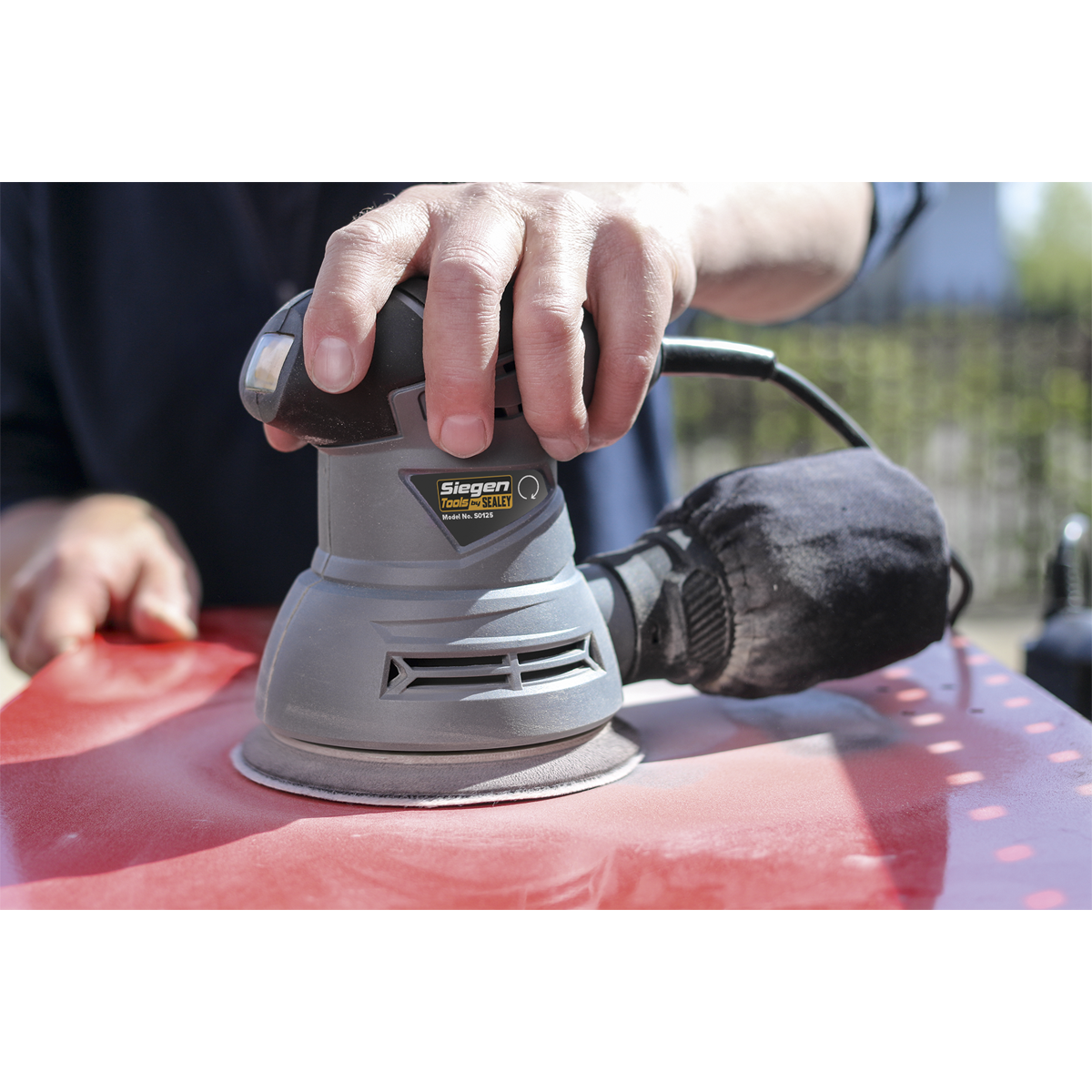 Sealey Ø125mm Dual Action Palm Sander 240W S0125
