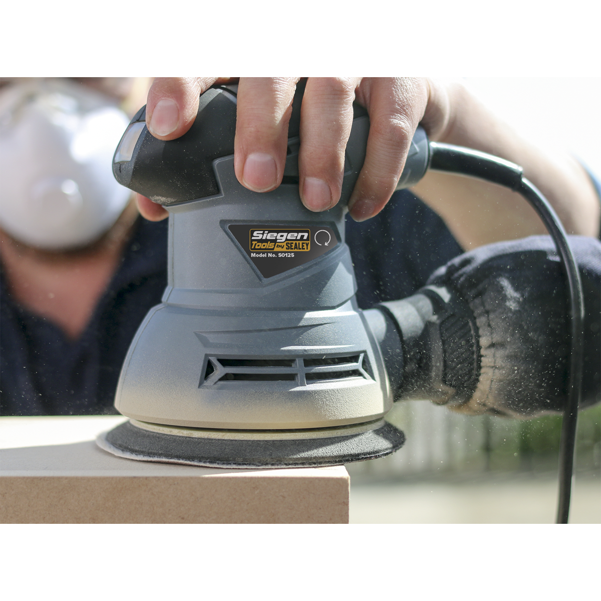Sealey Ø125mm Dual Action Palm Sander 240W S0125