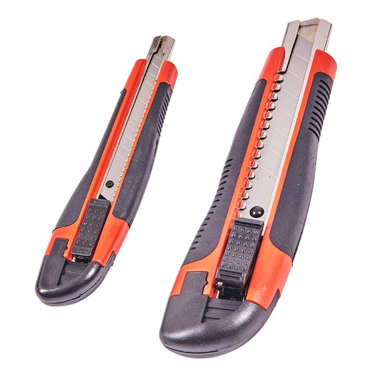 Amtech 2 Piece snap off disposable knife set S0150
