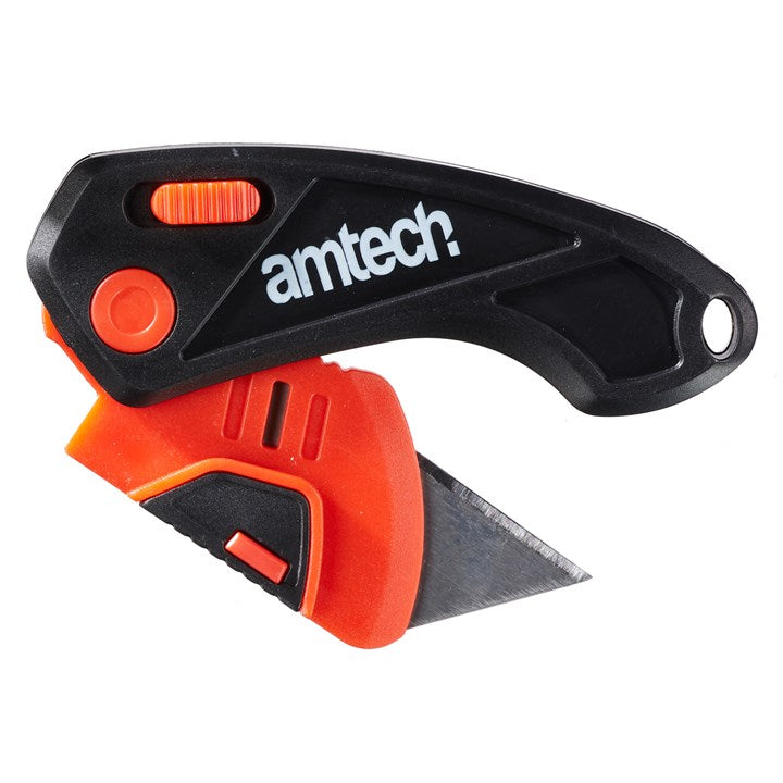 Amtech Folding plastic utility knife S0350